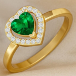 Timeless green gemstone ring - Image 3