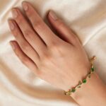 Gold Vine Leaf Bracelet - 6 Colors | Adjustable Luxury - Image 2